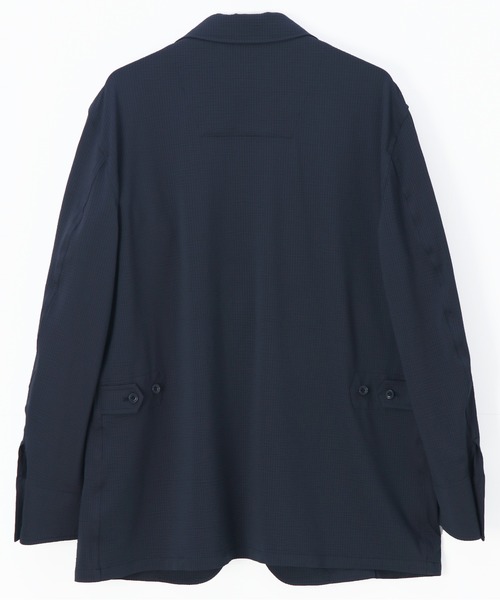 LANVIN collection（ランバン コレクション）の「SEERSUCKER LOAFER JACKET【シアサッカーローファージャケット 】（テーラードジャケット・メンズ・チャコールグレー/ネイビー・48/50）」の7枚目の写真