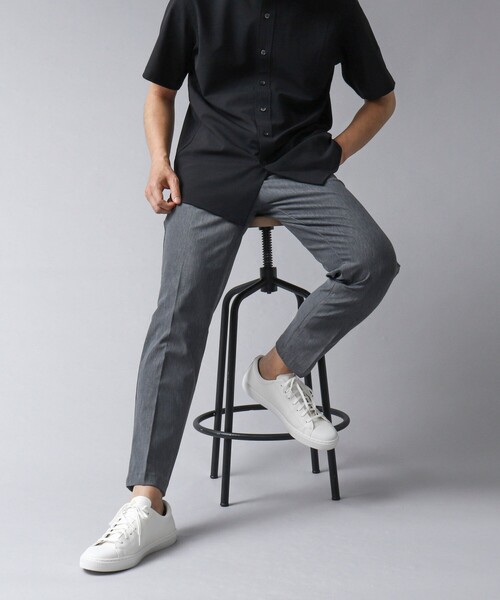NOLLEY'S goodman(ノーリーズグッドマン)の「【ACTIVE SECT】《限定展開 / ストレッチ / 形状安定》ワンダーシェイプイージーパンツ(チノパンツ・メンズ・ライトグレー/ダークネイビー/ブラック/カーキ・XL/L/M/S)」の3枚目の写真