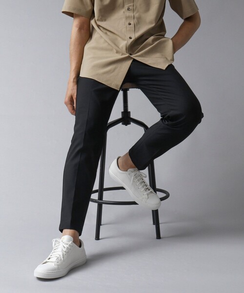 NOLLEY'S goodman(ノーリーズグッドマン)の「【ACTIVE SECT】《限定展開 / ストレッチ / 形状安定》ワンダーシェイプイージーパンツ(チノパンツ・メンズ・ライトグレー/ダークネイビー/ブラック/カーキ・XL/L/M/S)」の5枚目の写真