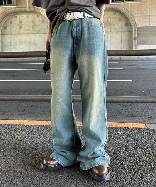 sedacle(セダクル)の「アソートセミフレアデニム(デニムパンツ・メンズ・ブラック/ブルー/グレー/ダークインディゴブルー・LARGE/SMALL/MEDIUM)」の4枚目の写真