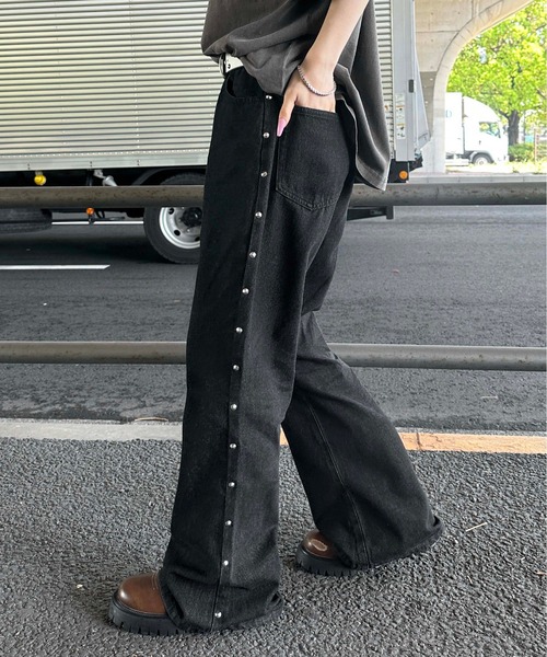 sedacle(セダクル)の「アソートセミフレアデニム(デニムパンツ・メンズ・ブラック/ブルー/グレー/ダークインディゴブルー・LARGE/SMALL/MEDIUM)」の7枚目の写真