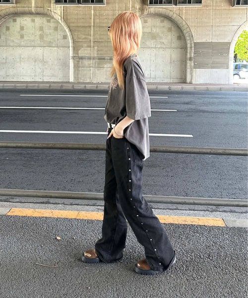 sedacle(セダクル)の「アソートセミフレアデニム(デニムパンツ・メンズ・ブラック/ブルー/グレー/ダークインディゴブルー・LARGE/SMALL/MEDIUM)」の10枚目の写真