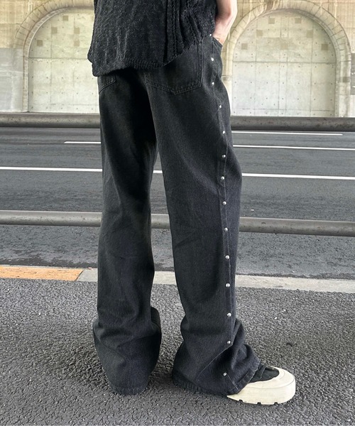 セミフレアデニムパンツ XS(タグ付き) tiptop ジーンズ デニム デニムパンツ 「ZOZO限定アイテム