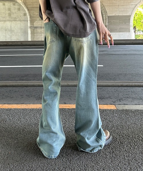 sedacle(セダクル)の「アソートセミフレアデニム(デニムパンツ・メンズ・ブラック/ブルー/グレー/ダークインディゴブルー・LARGE/SMALL/MEDIUM)」の22枚目の写真