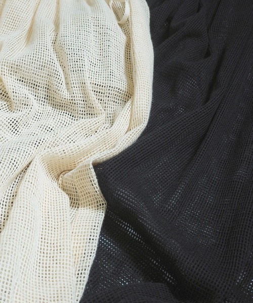 Crisp（クリスプ）の「Vネックメッシュレースワンピース（ワンピース・レディース・ブラック/アイボリー・FREE）」の5枚目の写真