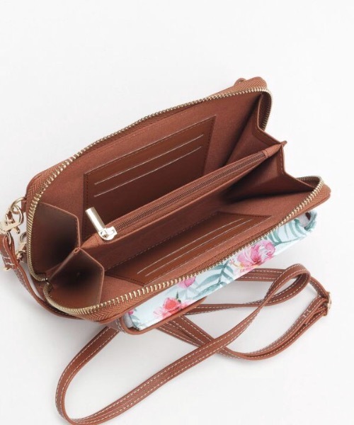 Kahiko(カヒコ)の「【Kahiko】ミリアスマホショルダー(ショルダーバッグ・レディース・ブラウン/ブルー・FREE)」の6枚目の写真