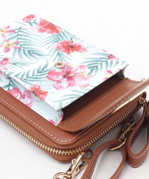 Kahiko(カヒコ)の「【Kahiko】ミリアスマホショルダー(ショルダーバッグ・レディース・ブラウン/ブルー・FREE)」の5枚目の写真