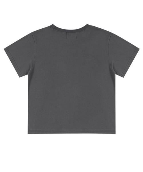 ALAND（エーランド）の「SLOW ACID／CRACKSACロゴT（Tシャツ/カットソー・レディース・チャコール/ベージュ/ホワイト・FREE）」の14枚目の写真