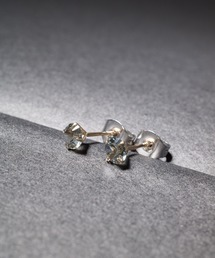 Pledge（プレッジ）の「『Pledge』 K10　Swarovski Crystals　ピアス(2SET)（ピアス（両耳用）・メンズ）」