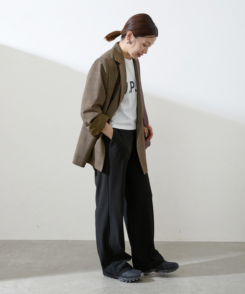 【新品】IENA ハイストレッチイージーパンツ IENA（イエナ）の「ハイストレッチイージーパンツ（その他パンツ