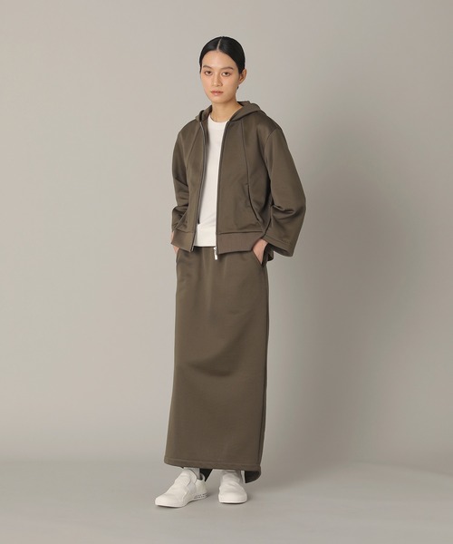 ZUCCa（ズッカ）の「Functionalスウェット / スカート / (O)（スカート・レディース・カーキ/ブラック・M size/S size）」の7枚目の写真