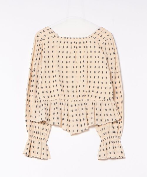 sara mallika（サラ マリカ）の「COTTON CUT JQD 2WAY GATHER TOP