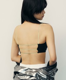 uyu.（ウユ）の「バックオープンバイカラーブラトップ（キャミソール）」