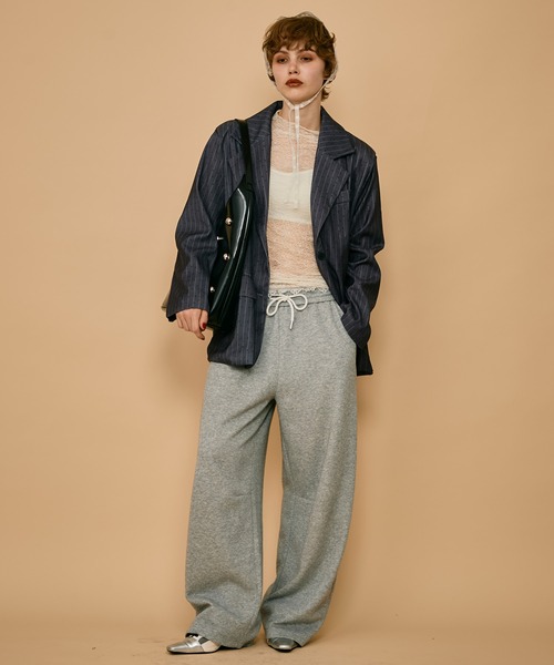 uyu.（ウユ）の「バックオープンバイカラーブラトップ（キャミソール・レディース・グレー/イエロー/ブラック/ブラック系その他/ブラウン/ホワイト・FREE）」の22枚目の写真