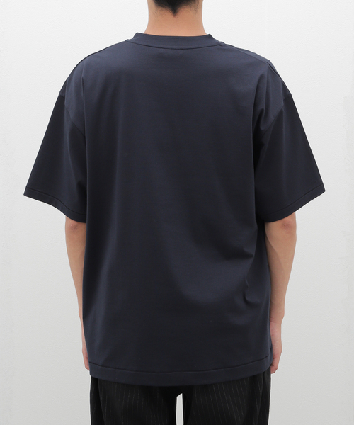 ATON（エイトン）の「ATON (エイトン) SUVIN 60/2 OVERSIZED T-SHIRT KKAGCW0015（Tシャツ/カットソー・メンズ・ボルドー/ホワイト/チャコールグレー/ブラック/ネイビー・6/4）」の18枚目の写真