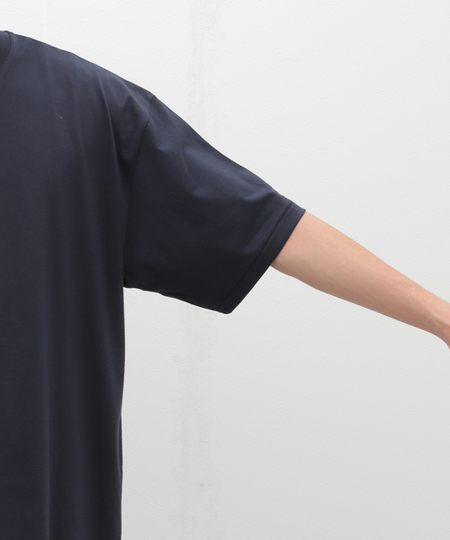 ATON（エイトン）の「ATON (エイトン) SUVIN 60/2 OVERSIZED T-SHIRT KKAGCW0015（Tシャツ/カットソー・メンズ・ボルドー/ホワイト/チャコールグレー/ブラック/ネイビー・6/4）」の15枚目の写真