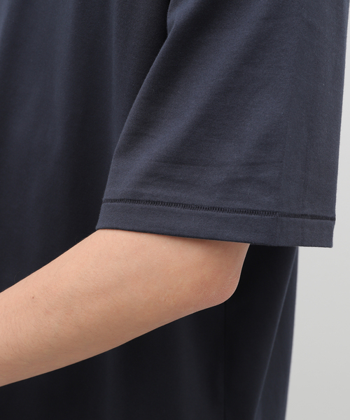 ATON（エイトン）の「ATON (エイトン) SUVIN 60/2 OVERSIZED T-SHIRT KKAGCW0015（Tシャツ/カットソー・メンズ・ボルドー/ホワイト/チャコールグレー/ブラック/ネイビー・6/4）」の14枚目の写真