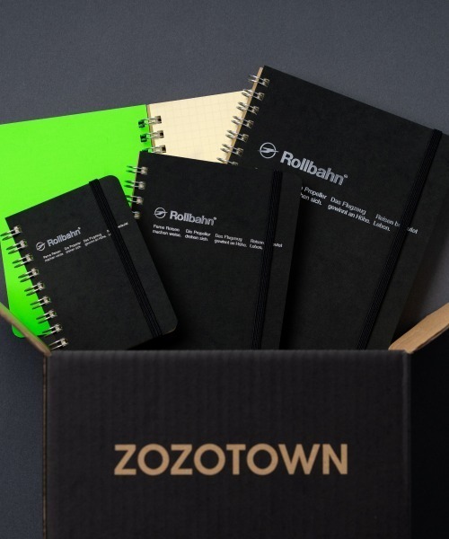 ZOZOTOWN限定】ロルバーン ポケット付きメモ ネオンL（手帳/メモ帳