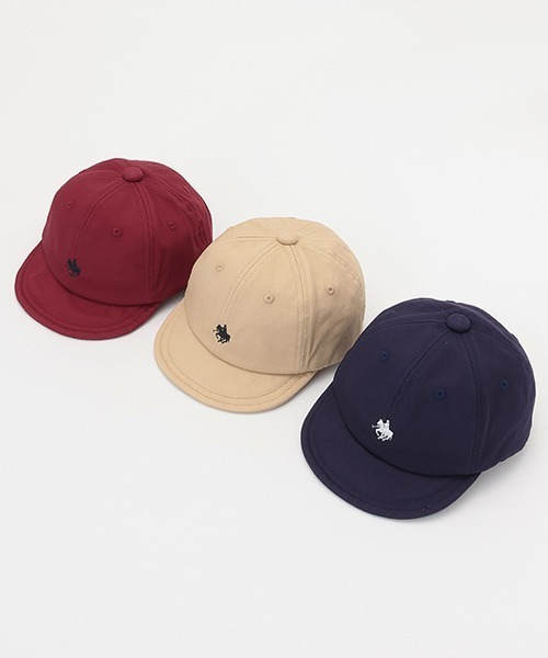petit main（プティマイン）の「【POLO BCS】刺繍キャップ（ベビーサイズ）（キャップ・キッズ・ベージュ/レッド/ネイビー・46cm/50cm/48cm）」の19枚目の写真