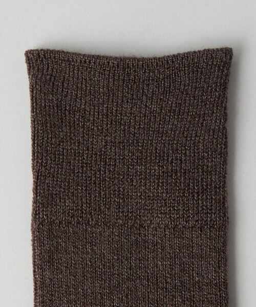 CITEN（シテン）の「＜CITEN＞バイカラー リブソックス（ソックス/靴下・レディース・ダークグレー/ダークブラウン/ライトピンク・FREE）」の5枚目の写真