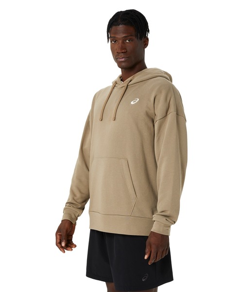 ASICS（アシックス）の「SWEAT RELAXED PULLOVER HOODIE（パーカー・メンズ・ブラウン系その他・L/M/S）」の6枚目の写真