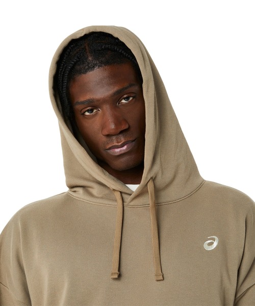 ASICS（アシックス）の「SWEAT RELAXED PULLOVER HOODIE（パーカー・メンズ・ブラウン系その他・L/M/S）」の11枚目の写真