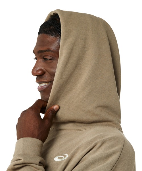 ASICS（アシックス）の「SWEAT RELAXED PULLOVER HOODIE（パーカー・メンズ・ブラウン系その他・L/M/S）」の10枚目の写真