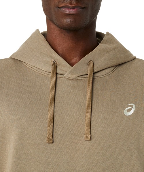 ASICS（アシックス）の「SWEAT RELAXED PULLOVER HOODIE（パーカー・メンズ・ブラウン系その他・L/M/S）」の2枚目の写真