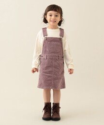 BEAMS mini | コーデュロイ ジャンパースカート 2024FW（90～150cm）(ワンピース)