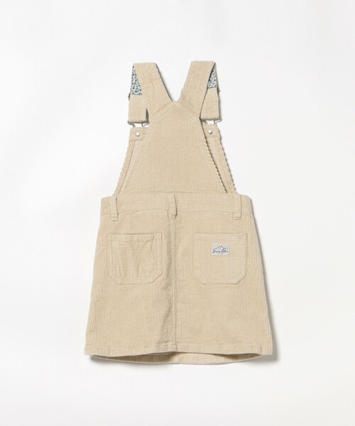 BEAMS mini（ビームスミニ）の「コーデュロイ ジャンパースカート 2024FW（90～150cm）（ワンピース・キッズ・パープル系その他4/ナチュラル・130/140/150/90/110/120/100）」の10枚目の写真