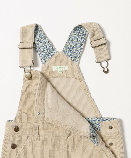 BEAMS mini（ビームスミニ）の「コーデュロイ ジャンパースカート 2024FW（90～150cm）（ワンピース・キッズ・パープル系その他4/ナチュラル・130/140/150/90/110/120/100）」の11枚目の写真