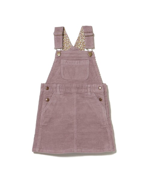 BEAMS mini（ビームスミニ）の「コーデュロイ ジャンパースカート 2024FW（90～150cm）（ワンピース・キッズ・パープル系その他4/ナチュラル・130/140/150/90/110/120/100）」の13枚目の写真