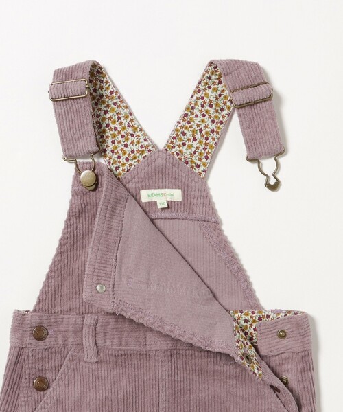 BEAMS mini（ビームスミニ）の「コーデュロイ ジャンパースカート 2024FW（90～150cm）（ワンピース・キッズ・パープル系その他4/ナチュラル・130/140/150/90/110/120/100）」の15枚目の写真
