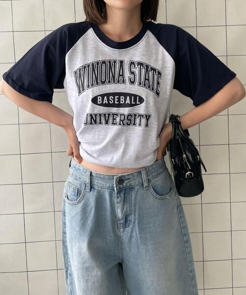 セール】ベースボールラグランTシャツ（Tシャツ/カットソー