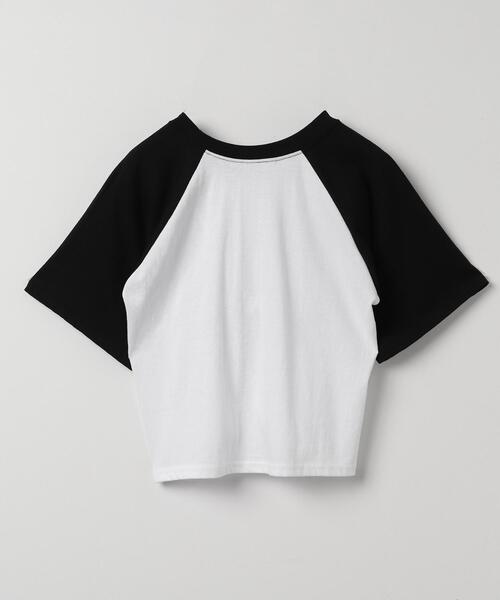 入手困難★希少 ラグランシャツ ベースボールシャツ ネックロゴ ロゴアップリケリネンベースボールシャツ - C.O.M.E | 60