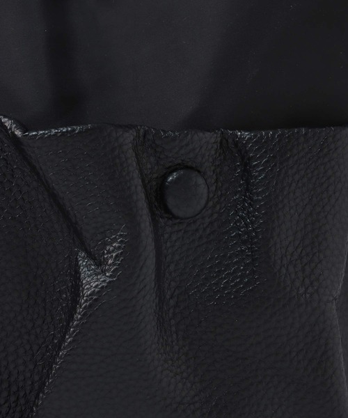 Cepica（セピカ）の「牛革×ナイロンWポケットトートバッグ（トートバッグ・レディース・ブラック・FREE）」の5枚目の写真