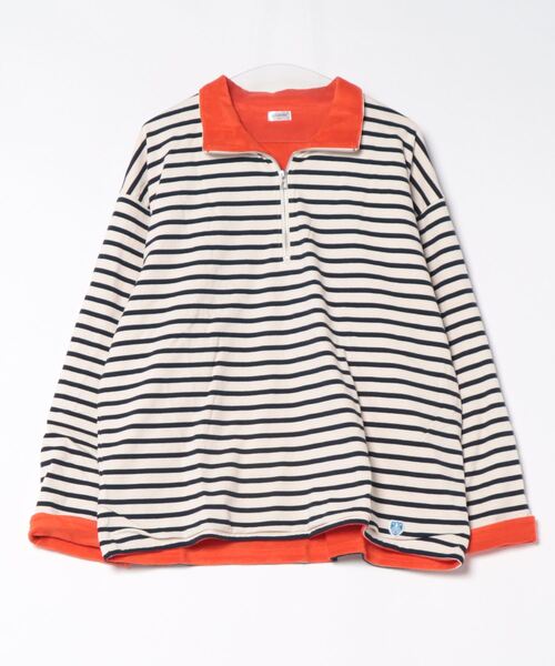 ORCIVAL(オーシバル)の「ORCIVAL #OR-C0277 BDJ HALF ZIP LONGSLEEVE PULLOVER(その他トップス・メンズ・その他1/その他・4)」の2枚目の写真