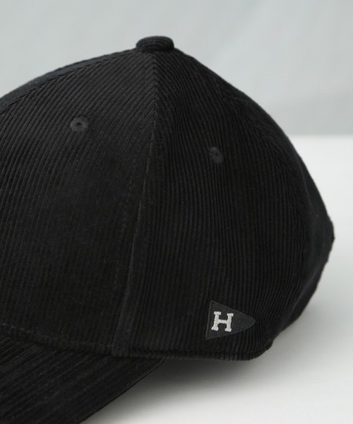 Healthknit(ヘルスニット)の「Healthknit/Healthknit別注 コーデュロイ ロゴ刺繍キャップ(キャップ・メンズ・ブラック/ベージュ/ブラウン・FREE)」の9枚目の写真