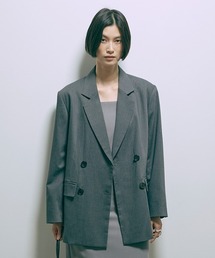 EN NEUME（エンノイム）の「Oversized Tailored Jacket × Semi-Wide Trousers（セットアップ）」