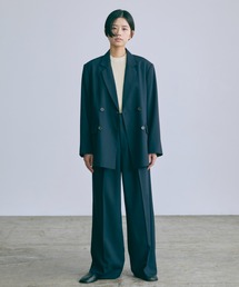EN NEUME（エンノイム）の「Oversized Tailored Jacket × Semi-Wide Trousers（セットアップ）」