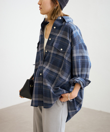 ネルチェックシャツ