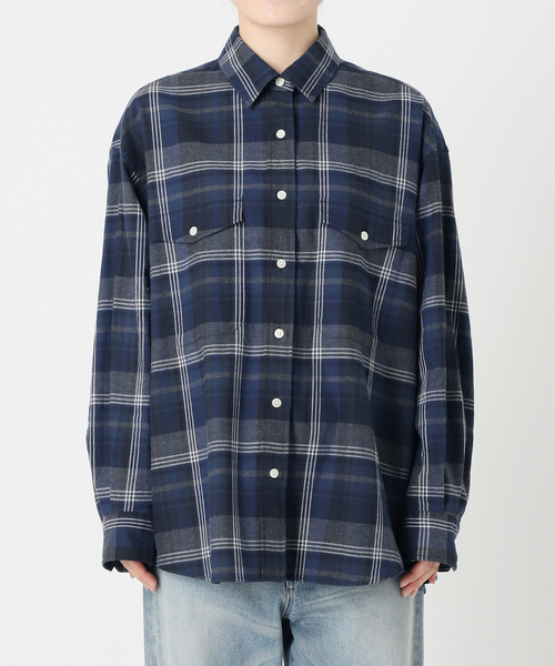 FRAMeWORK ネルチェックシャツ ネルチェックシャツ（シャツ／ブラウス）｜FRAMeWORK（フレーム