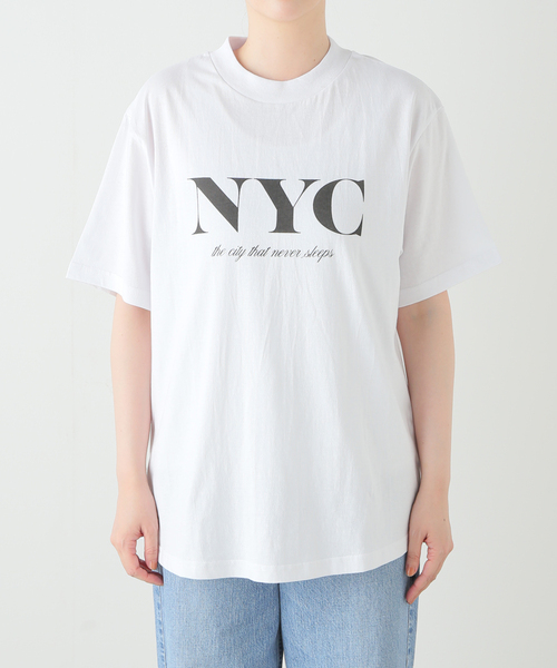 ARAMINTA JAMES CITY NEVER TEE ロゴ Tシャツ S Deuxieme Classe（ドゥーズィエムクラス）の「【ARAMINTA JAMES
