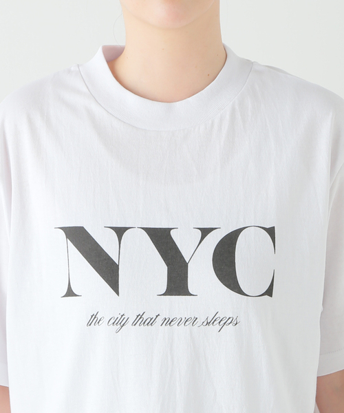 ARAMINTA JAMES CITY NEVER TEE ロゴ Tシャツ S Deuxieme Classe（ドゥーズィエムクラス）の「【ARAMINTA JAMES