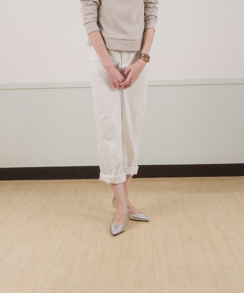 FABIO RUSCONI（ファビオルスコーニ）の「【FABIO RUSCONI/ファビオルスコーニ】レザー パンプス 4㎝ヒール（パンプス・レディース・シルバー/ベージュ/モカ/ブラック/ダークブラウン/ブラック系その他・38/36/37/39）」の20枚目の写真