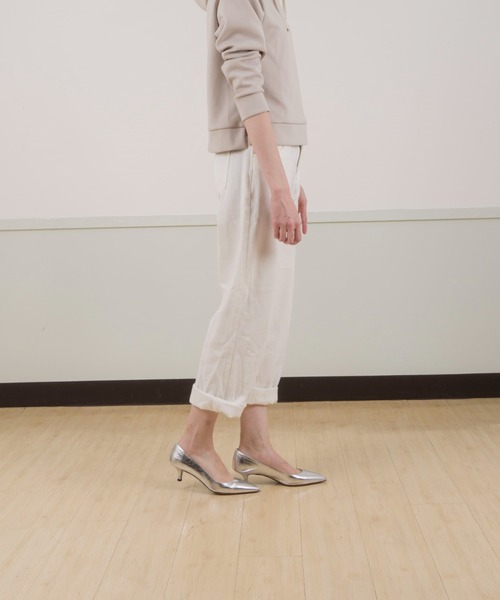 FABIO RUSCONI（ファビオルスコーニ）の「【FABIO RUSCONI/ファビオルスコーニ】レザー パンプス 4㎝ヒール（パンプス・レディース・シルバー/ベージュ/モカ/ブラック/ダークブラウン/ブラック系その他・38/36/37/39）」の21枚目の写真