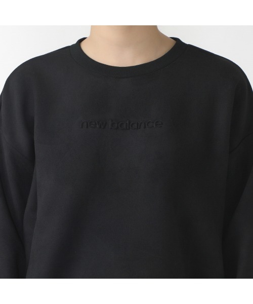 NEW BALANCE(ニューバランス)の「【New Balance×アルペン限定モデル】ニューバランス New Balance THE CITY ブラッシュドプルオーバー(スウェット・レディース・ブラウン/ブラック・S/M/L)」の7枚目の写真