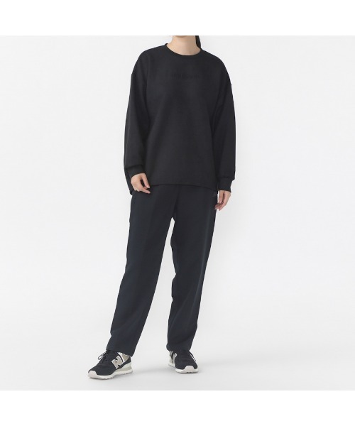 NEW BALANCE(ニューバランス)の「【New Balance×アルペン限定モデル】ニューバランス New Balance THE CITY ブラッシュドプルオーバー(スウェット・レディース・ブラウン/ブラック・S/M/L)」の6枚目の写真