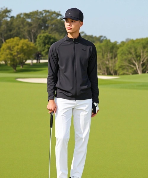 セール】【FILA GOLF/フィラゴルフ】撥水加工付きパッカブルブルゾン