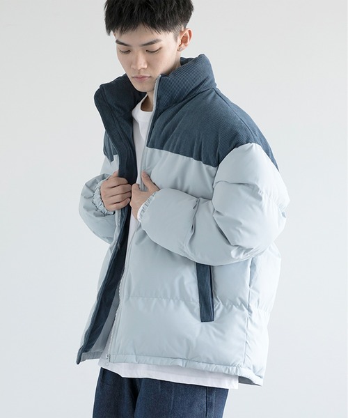 aimoha(アイモハ)の「aimoha men Warmth Puff Jacket(その他アウター・メンズ・ブラック/ブルー/ベージュ・MEDIUM/LARGE/X-LARGE/XX-LARGE/XXX-LARGE)」の1枚目の写真